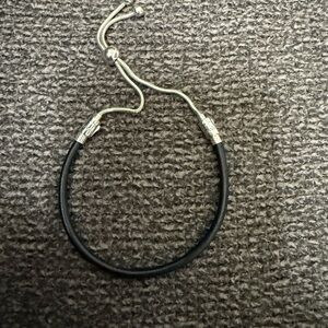 Pandora Black and Silver Bracelet